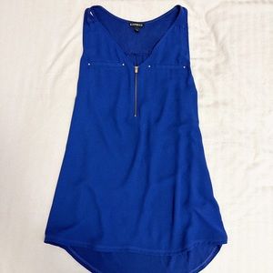 Express Royal Blue Tank Top